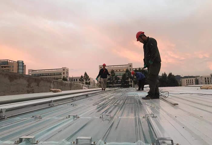 六安收费站网架厂家