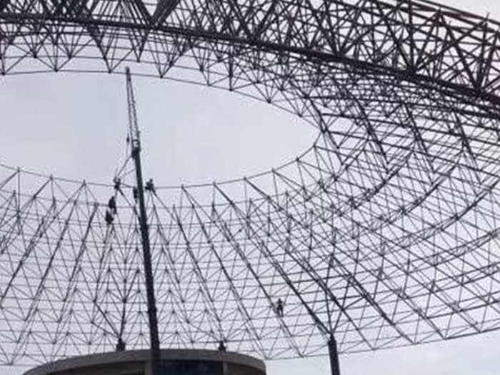 六安篮球馆球形网架厂家价格